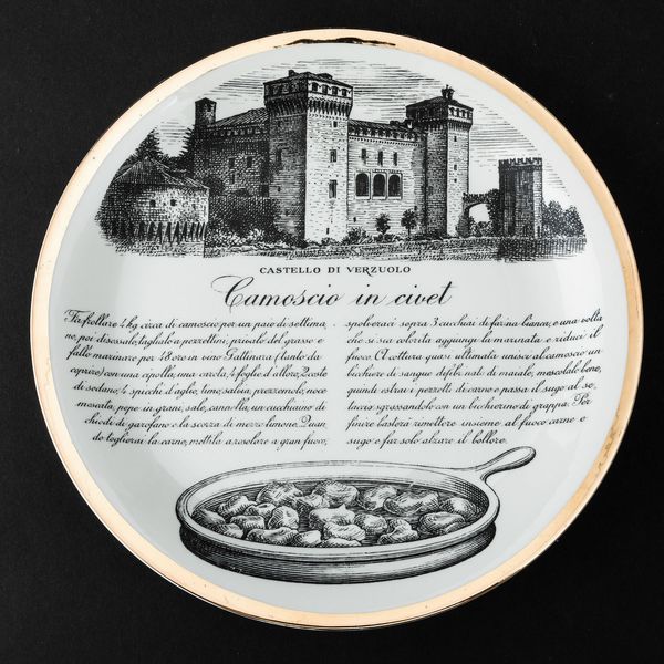 Piero Fornasetti : Milano, 1970 ca  - Asta Solo Fornasetti - Associazione Nazionale - Case d'Asta italiane