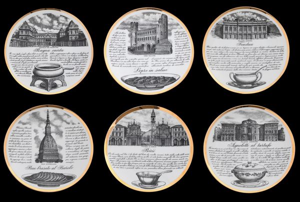 Piero Fornasetti : Milano, 1970 ca  - Asta Solo Fornasetti - Associazione Nazionale - Case d'Asta italiane