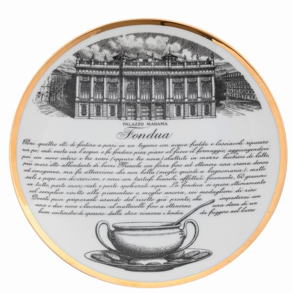 Piero Fornasetti : Milano, 1970 ca  - Asta Solo Fornasetti - Associazione Nazionale - Case d'Asta italiane