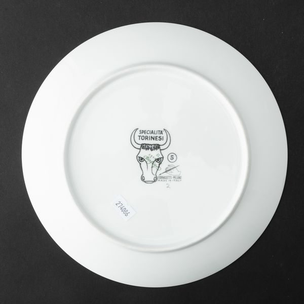 Piero Fornasetti : Milano, 1960 ca  - Asta Solo Fornasetti - Associazione Nazionale - Case d'Asta italiane