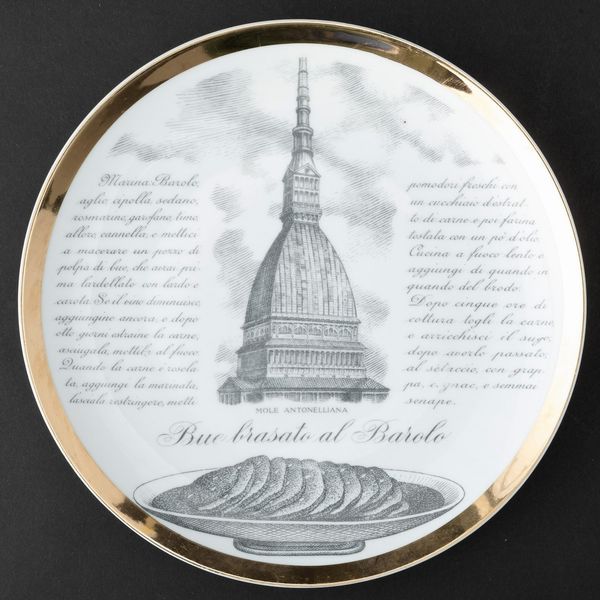 Piero Fornasetti : Milano, 1960 ca  - Asta Solo Fornasetti - Associazione Nazionale - Case d'Asta italiane