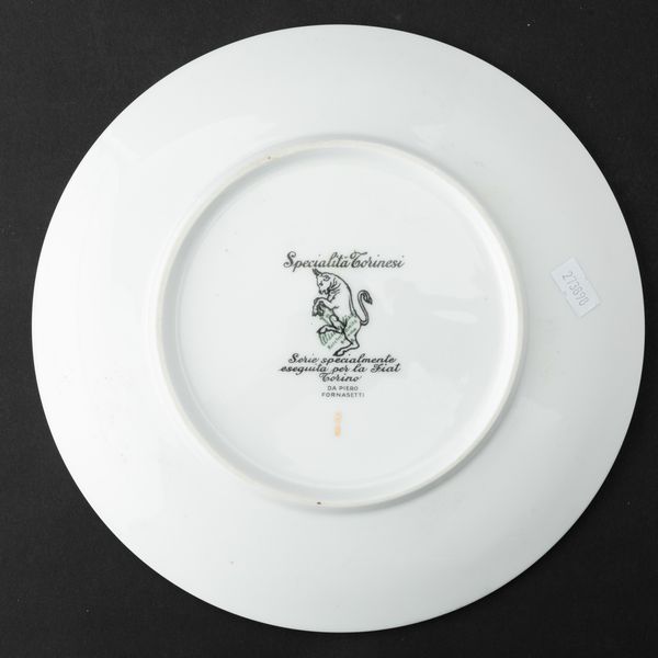 Piero Fornasetti : Milano, 1960 ca  - Asta Solo Fornasetti - Associazione Nazionale - Case d'Asta italiane