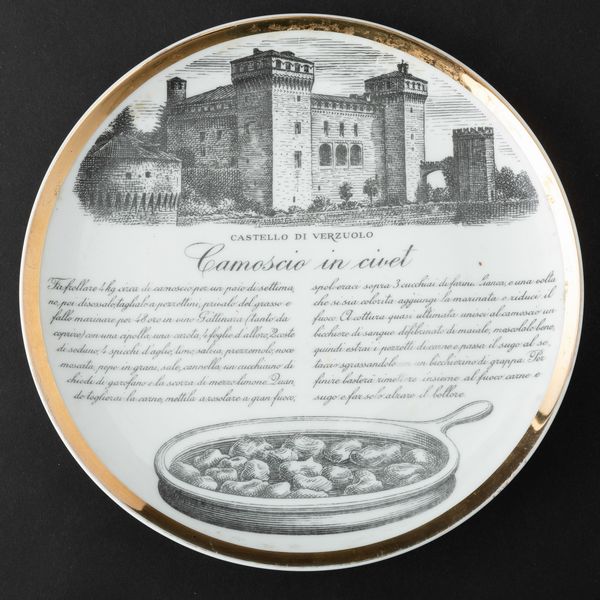 Piero Fornasetti : Milano, 1960 ca  - Asta Solo Fornasetti - Associazione Nazionale - Case d'Asta italiane