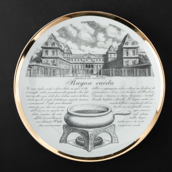 Piero Fornasetti : Milano, 1960 ca  - Asta Solo Fornasetti - Associazione Nazionale - Case d'Asta italiane