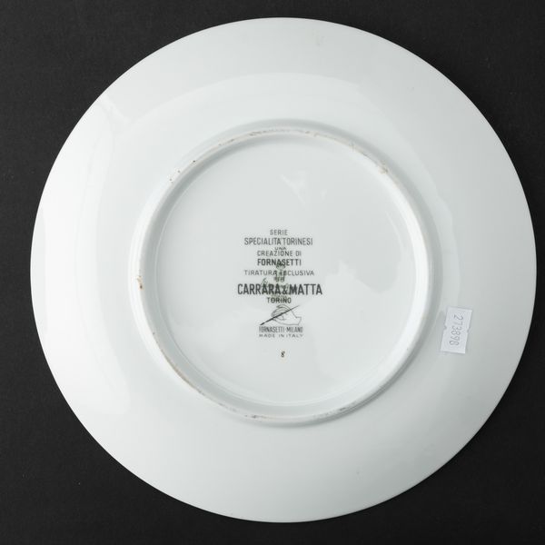 Piero Fornasetti : Milano, 1960 ca  - Asta Solo Fornasetti - Associazione Nazionale - Case d'Asta italiane