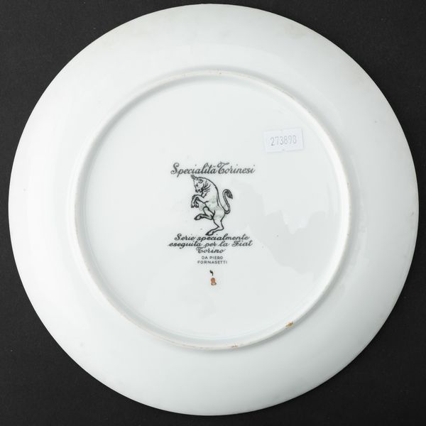 Piero Fornasetti : Milano, 1960 ca  - Asta Solo Fornasetti - Associazione Nazionale - Case d'Asta italiane