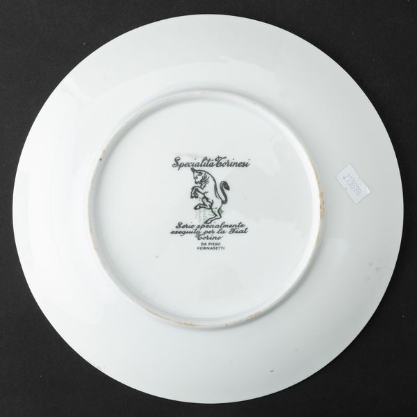 Piero Fornasetti : Milano, 1960 ca  - Asta Solo Fornasetti - Associazione Nazionale - Case d'Asta italiane