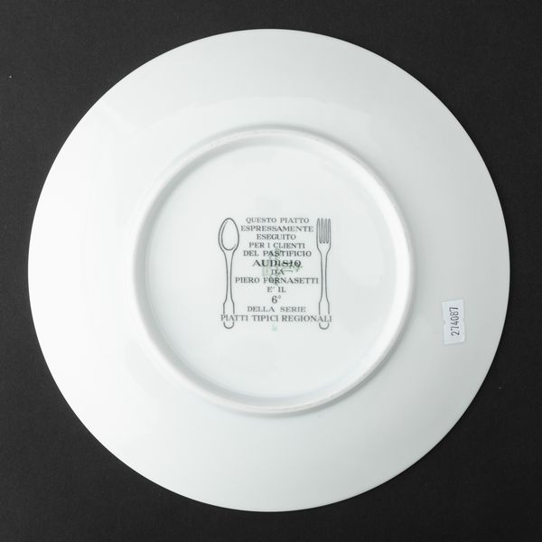 Piero Fornasetti : Milano, 1970 ca  - Asta Solo Fornasetti - Associazione Nazionale - Case d'Asta italiane