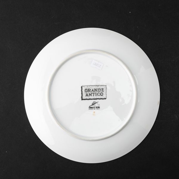 Piero Fornasetti : Milano, 1960 ca  - Asta Solo Fornasetti - Associazione Nazionale - Case d'Asta italiane