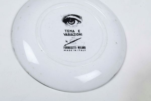 Piero Fornasetti : Milano, 1950  - Asta Solo Fornasetti - Associazione Nazionale - Case d'Asta italiane