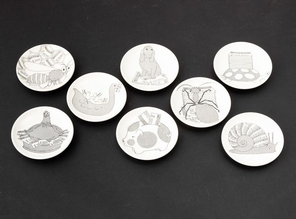 Piero Fornasetti : Milano, 1970 ca  - Asta Solo Fornasetti - Associazione Nazionale - Case d'Asta italiane