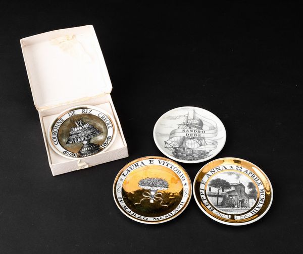 Piero Fornasetti : Milano, 1950  - Asta Solo Fornasetti - Associazione Nazionale - Case d'Asta italiane