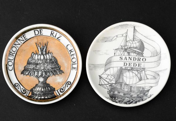 Piero Fornasetti : Milano, 1950  - Asta Solo Fornasetti - Associazione Nazionale - Case d'Asta italiane