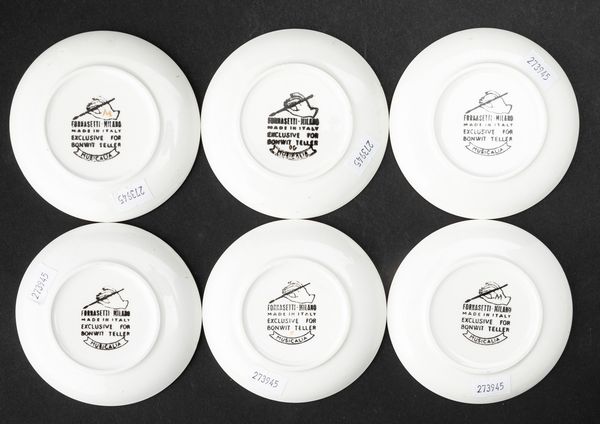 Piero Fornasetti : Milano, 1950  - Asta Solo Fornasetti - Associazione Nazionale - Case d'Asta italiane