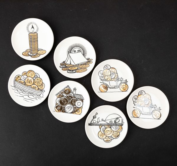 Piero Fornasetti : Milano, 1950  - Asta Solo Fornasetti - Associazione Nazionale - Case d'Asta italiane