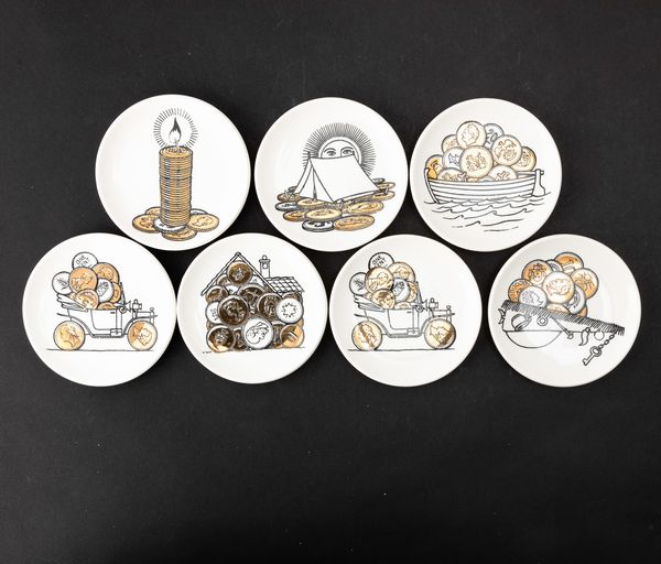 Piero Fornasetti : Milano, 1950  - Asta Solo Fornasetti - Associazione Nazionale - Case d'Asta italiane