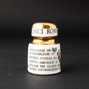 Piero Fornasetti : Milano, 1950  - Asta Solo Fornasetti - Associazione Nazionale - Case d'Asta italiane