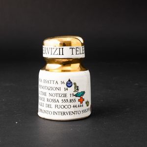 Piero Fornasetti : Milano, 1950  - Asta Solo Fornasetti - Associazione Nazionale - Case d'Asta italiane