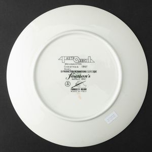 Piero Fornasetti : Milano, 1970 ca  - Asta Solo Fornasetti - Associazione Nazionale - Case d'Asta italiane