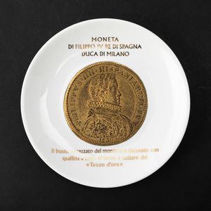 Piero Fornasetti : Milano, 1974  - Asta Solo Fornasetti - Associazione Nazionale - Case d'Asta italiane