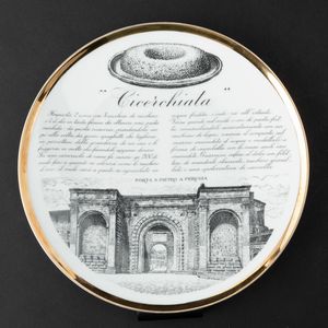 Piero Fornasetti : Milano, 1960 ca  - Asta Solo Fornasetti - Associazione Nazionale - Case d'Asta italiane