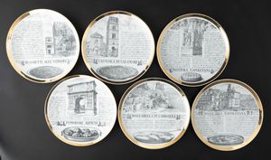 Piero Fornasetti : Milano, 1960 ca  - Asta Solo Fornasetti - Associazione Nazionale - Case d'Asta italiane
