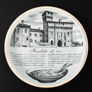 Piero Fornasetti : Milano, 1970 ca  - Asta Solo Fornasetti - Associazione Nazionale - Case d'Asta italiane