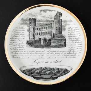 Piero Fornasetti : Milano, 1970 ca  - Asta Solo Fornasetti - Associazione Nazionale - Case d'Asta italiane