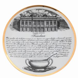 Piero Fornasetti : Milano, 1970 ca  - Asta Solo Fornasetti - Associazione Nazionale - Case d'Asta italiane