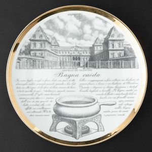 Piero Fornasetti : Milano, 1960 ca  - Asta Solo Fornasetti - Associazione Nazionale - Case d'Asta italiane