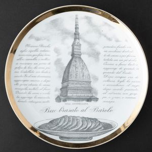 Piero Fornasetti : Milano, 1960 ca  - Asta Solo Fornasetti - Associazione Nazionale - Case d'Asta italiane