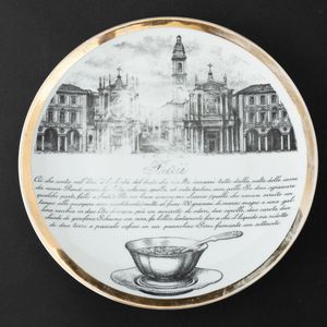Piero Fornasetti : Milano, 1960 ca  - Asta Solo Fornasetti - Associazione Nazionale - Case d'Asta italiane