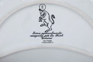 Piero Fornasetti, : Milano, 1960 ca  - Asta Solo Fornasetti - Associazione Nazionale - Case d'Asta italiane