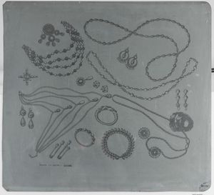 Piero Fornasetti : Milano, 1950  - Asta Solo Fornasetti - Associazione Nazionale - Case d'Asta italiane