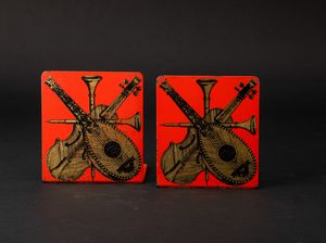 Piero Fornasetti : Milano, 1950  - Asta Solo Fornasetti - Associazione Nazionale - Case d'Asta italiane