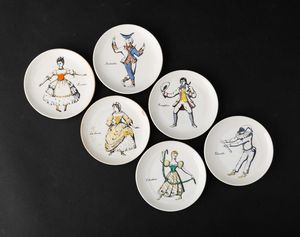 Piero Fornasetti : Milano, 1950  - Asta Solo Fornasetti - Associazione Nazionale - Case d'Asta italiane