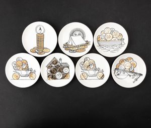 Piero Fornasetti : Milano, 1950  - Asta Solo Fornasetti - Associazione Nazionale - Case d'Asta italiane