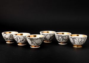 Piero Fornasetti : Milano, 1950  - Asta Solo Fornasetti - Associazione Nazionale - Case d'Asta italiane