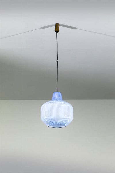 MASSIMO VIGNELLI : Lampada a sospensione mod. Cipolla  - Asta Design - Associazione Nazionale - Case d'Asta italiane