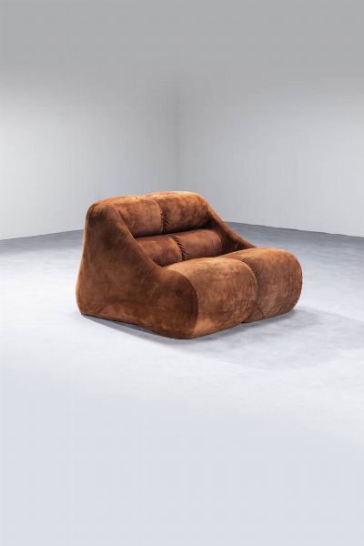 DE PAS  D'URBINO  LOMAZZI : Poltrona mod Chiuingam  - Asta Design - Associazione Nazionale - Case d'Asta italiane