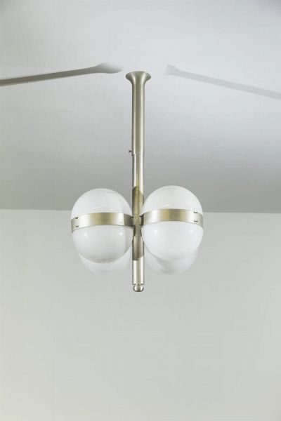 SERGIO MAZZA : Lampadario mod.Tetraclio  - Asta Design - Associazione Nazionale - Case d'Asta italiane