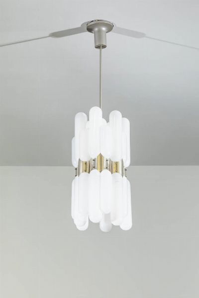 CARLO NASON : Lampadario mod Torpedo  - Asta Design - Associazione Nazionale - Case d'Asta italiane