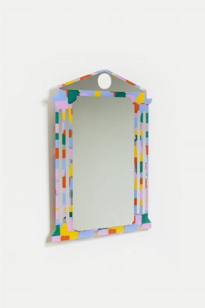 ALESSANDRO MENDINI  NANDA VIGO : Specchiera della serie 33 mirrors  - Asta Design - Associazione Nazionale - Case d'Asta italiane