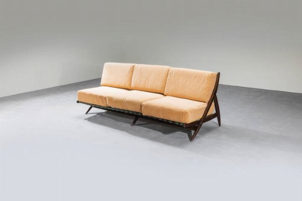 GASTONE RINALDI : Divano mod. P94  - Asta Design - Associazione Nazionale - Case d'Asta italiane
