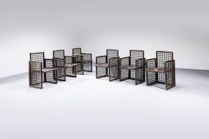 AFRA E TOBIA SCARPA - Sei sedie mod. Basilian 1