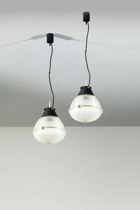TITO AGNOLI - Coppia di lampade a sospensione mod. 4409