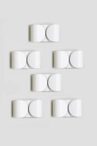 AFRA E TOBIA SCARPA - Sei appliques mod. Foglio