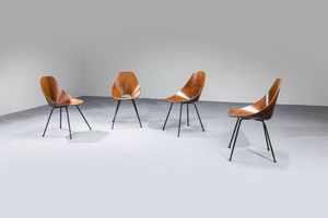 VITTORIO NOBILI - Quattro sedie mod. Medea