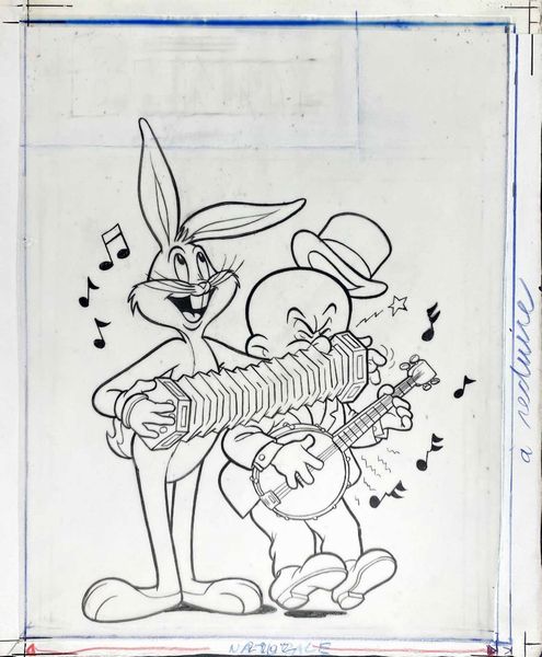 Warner Bros Studio : Bugs Bunny Magazine  - Asta Fumetti d'Autore - Associazione Nazionale - Case d'Asta italiane