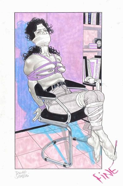 Franco Saudelli : Bondage: Fine  - Asta Fumetti d'Autore - Associazione Nazionale - Case d'Asta italiane